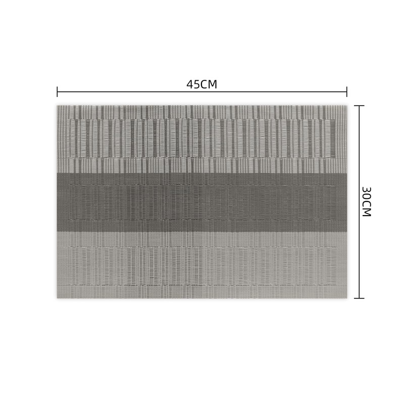 Lumaca Washable Placemats, Set of 6 Place Mats Made of