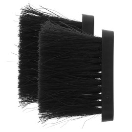 Computer Accessories Desktop Brush Head 2pcs Fireplace Cleaning Replacement Head Fireplace Replacement Fireplace Cleaning Supplies Fireplace Brush Parts Soft Wash Brush Head