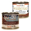 1 Ipe Oil and 1 WiseCoat Hardwood Finish -1/4 Pint Samples