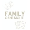 Family Game Night Score Book