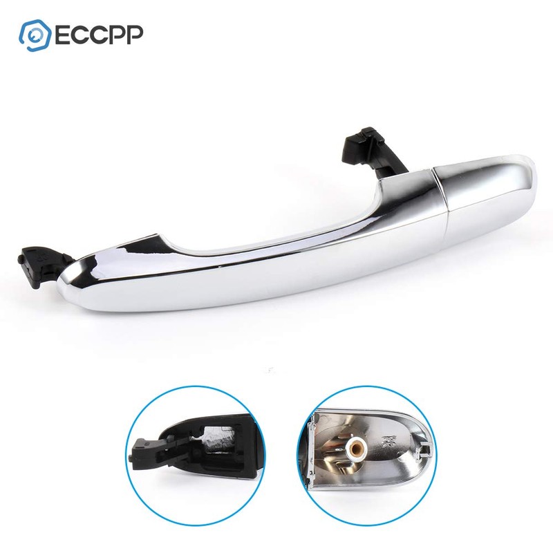 ECCPP Door Handle Exterior Outside Outer Rear Passenger Side for