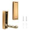 MOROBOR 2pcs Square Folding Wall Hook Non-Slip Heavy Duty Foldable