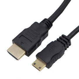 VViViD Sun High Speed HDMI (Male) to Mini HDMI Male to Mini HDMI Male to Mini HDMI Type C (Mini) Male, Includes Gold Plated Connectors, High Speed Data Transmission (0.5m)