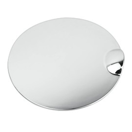 Jaronx Compatible With Ford F150 Gas Cap Cover Replacement 2009 2010 2011 2012 2013 2014, Chrome Fuel Door Cover for F150 9L3Z-99405A26-AA, Fuel Tank Filler Cap For Ford F150 Gas Door Cover