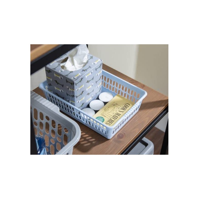 Rectangular Plastic Storage Basket | Small, Medium & Large Handy