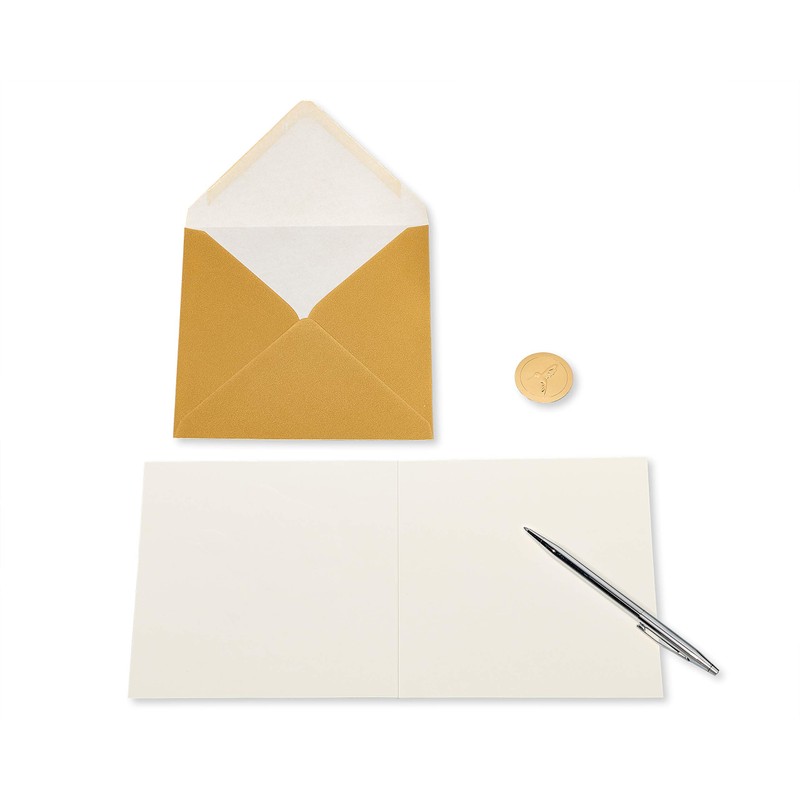 Papyrus Blank Card (Colorful Flowers)