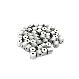 Aluminum Swage Stop for 3/16" Wire Rope Cable - Aluminum Cable Stop Sleeve for 3/16 Inch Wire Rope Swage Clip Aluminum Cable Crimp Sleeves Cable Stops 3/16" Aluminum Swage Sleeves (500)