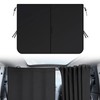 Car curtains blackout 180×90cm Campervan Car Divider Privacy Curtains