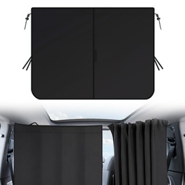 Car curtains blackout 180×90cm Campervan Car Divider Privacy Curtains