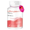 L-Phenylalanine 750 mg, 6-month supply, 180 tablets, vegan, high dose.