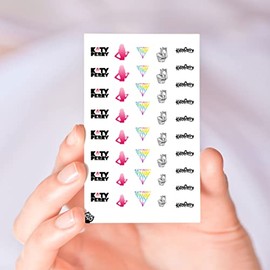 Pop Princess Nail Designs Vol II (Clear Water-Slide)