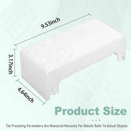 BERPSE 2 Pack 108D34 Garage Opener Light Lens for Chamberlain Craftsman LiftMaster Garage Door Openers