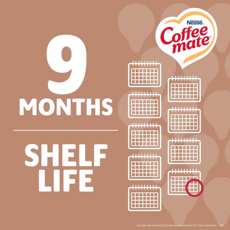Nestle Coffee mate Coffee Creamer, Cafe Mocha, Liquid Creamer Singles,