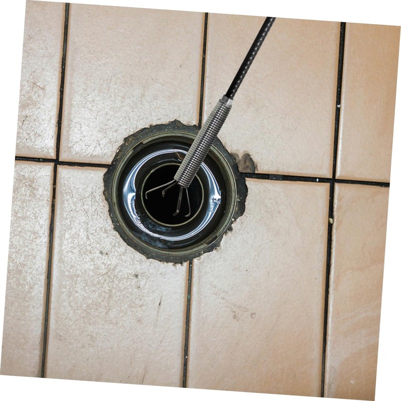 DOITOOL Unclog Sink Drain Flexible Grabber Tool Drain Removal Tool