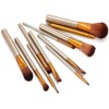 Catiblue 12-Piece Brown Makeup Brush Set