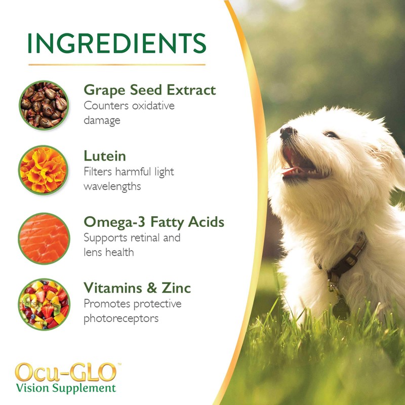 Ocu-GLO Vision Supplement for Medium to Large Dogs (45ct)