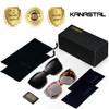 KANASTAL Polarized Sunglasses Large Frame UV400 Over Glasses Sun Glasses