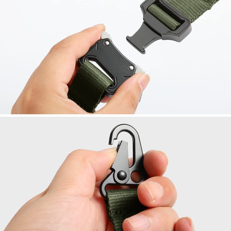 SOWHUP Tactical Keychain with Quick Release Buckle, EDC Gear Clips