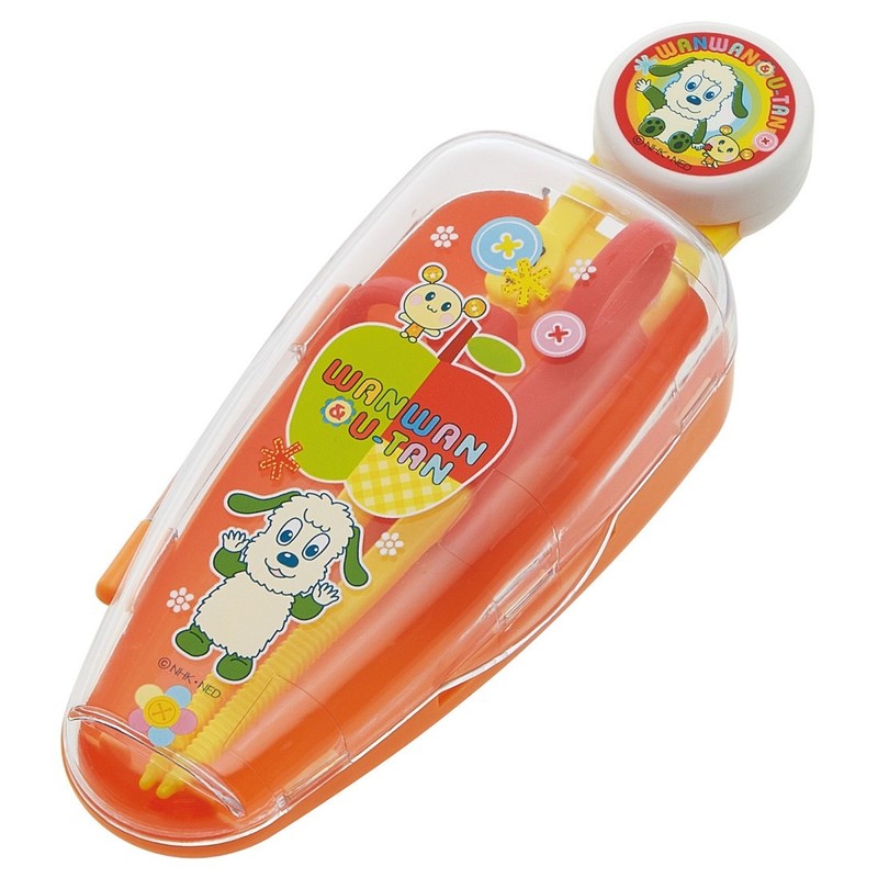Skater ADXT1S DX Children’s Training Chopsticks with Case, 5.5 Inches