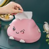 ANKROYU Cloud Tissue Box Holder Cute Decorative PP Multifunctional Tissue