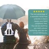 Primo Supply Wearable Hands-Free Umbrella Sun Rain Blocker Fishing Outdoor