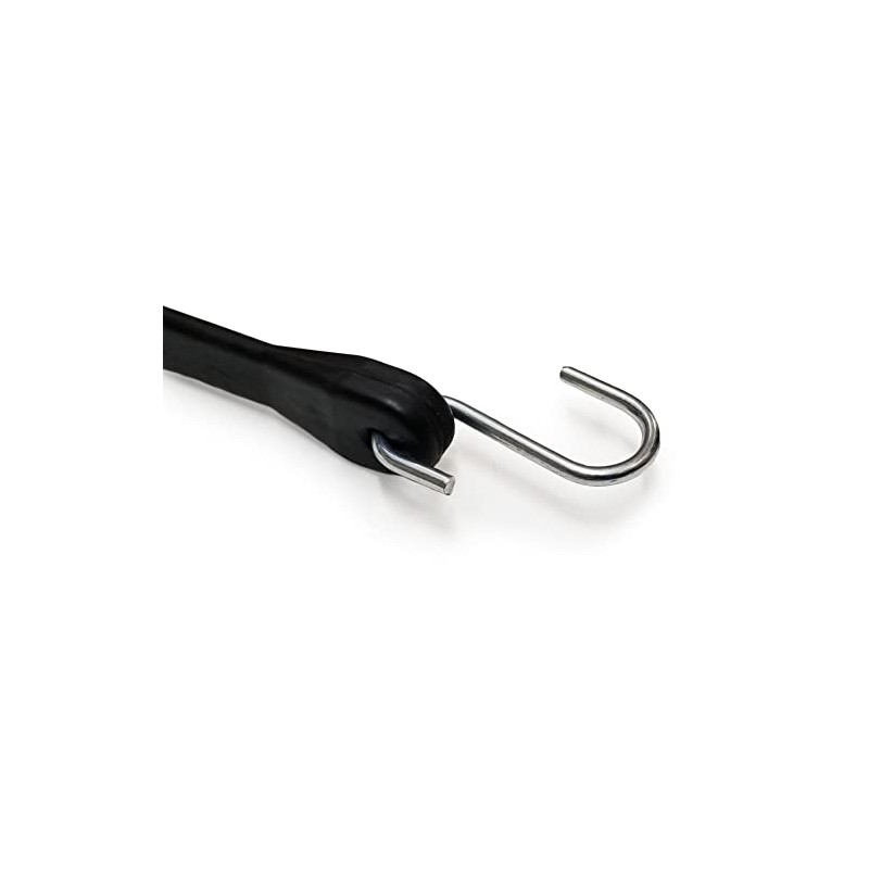 (10 Pack) 41" EPDM Tarp Bungee Strap with S-Hook