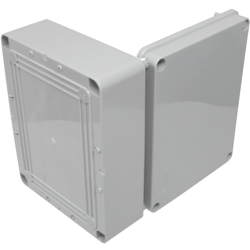 240mm Junction Box Sturdy Waterproof to IP56 Plastic Adaptable Enclosure