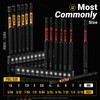 Impact Hex Head Allen Wrench Drill Bit Set, 24PCS, 4-inch