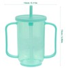 Baluue Drinking Cup for Adults with Handles, Plastic Cups, Drinking