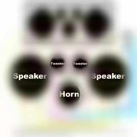 Chuchero Kitipo Speaker Box Wiring diagram DOWNLOAD ONLY, NOT A SPEAKER BOX