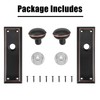 ToPToToo Dummy Door Knob Interior, Inactive Door Knobs for Closet,