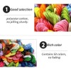 Newaner Embroidery Thread Set - 50 Colours for Embroidery Yourself