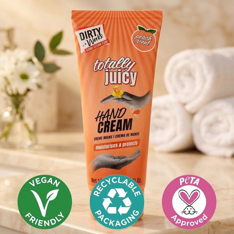 Dirty Works Totally Juicy Hand Cream - Moisturizing Lotion for