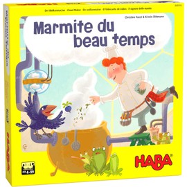 HABA - Cooking Pot du Beau Temps - Board Games - Racing Game and Cooperative Memory - 4 Years and Over - 305516
