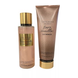 Victoria's Secret Victoria’s Secret Bare Vanilla Shimmer Fragrance Mist and Lotion Set