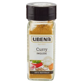 UBENA, Curry Inglese, Ideale per insaporire Piatti a Base di Riso, Pesce, Pollame, Formato Vasetto da 35 gr