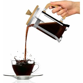 Upromax French Press 8-Cup Coffee Makers, Heat-Resistant Borosilicate Glass