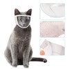 Cat Muzzle for Grooming, Transparent Cat Mouth Muzzle for Nail