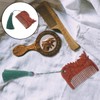 WOONEKY Handmade Wooden Comb Static Sandalwood Detangling Tool for Unique