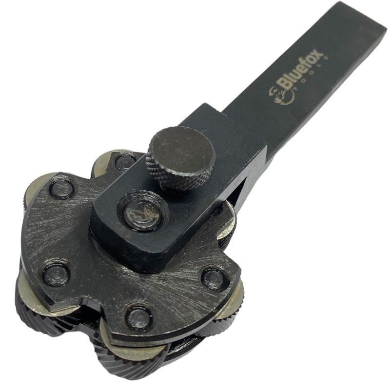 BLUEFOX TOOLS 6 Head Lathe Knurling Tool Holder 3/4 by