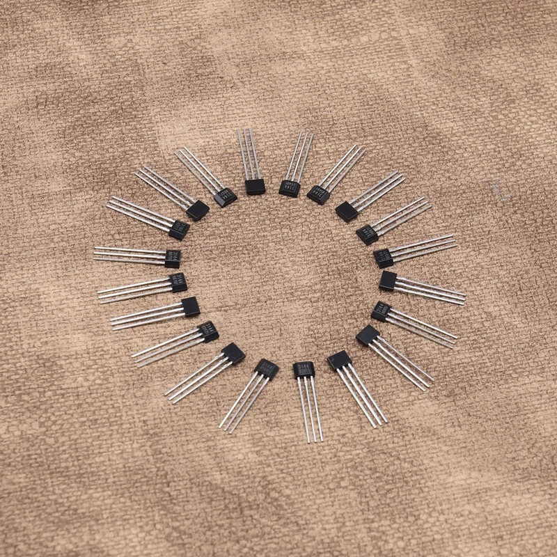 Be In Your Mind 20Pcs A3144/OH3144/44E/AH3144E TO-92UA Linear Hall Effect