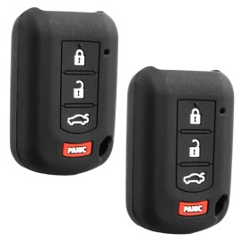 Remotez4less 2 Key Fob Remote Skin Shell Case Cover for Mitsubishi OUCJ166N
