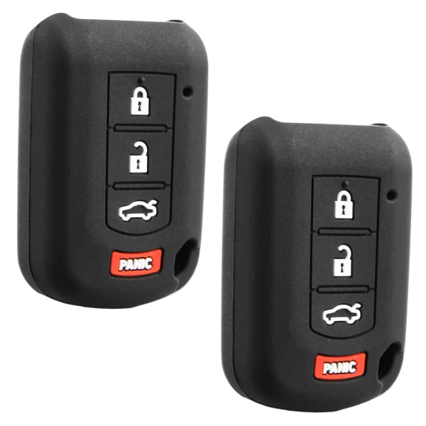 Remotez4less 2 Key Fob Remote Skin Shell Case Cover for