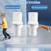 Automatic Toilet Flusher Kit, Touchless Motion Sensor Flush for Toilet,