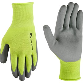 Wells Lamont Men's Foam Latex Coated Grip Work Gloves, Large 1-Pair (463L)
