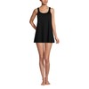 Lands' End Women's Scoop Neck Mini Swim Dress Swimsuit X-Large