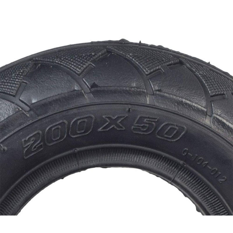 200x50 (8"x2") Scooter Tire & Inner Tube Set for Razor