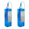 Koolance High Performance Liquid PC Coolant, 700ml, UV Blue, 2-Pack