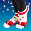 Santa Ankle Socks | Woven Low Cut | Costume &