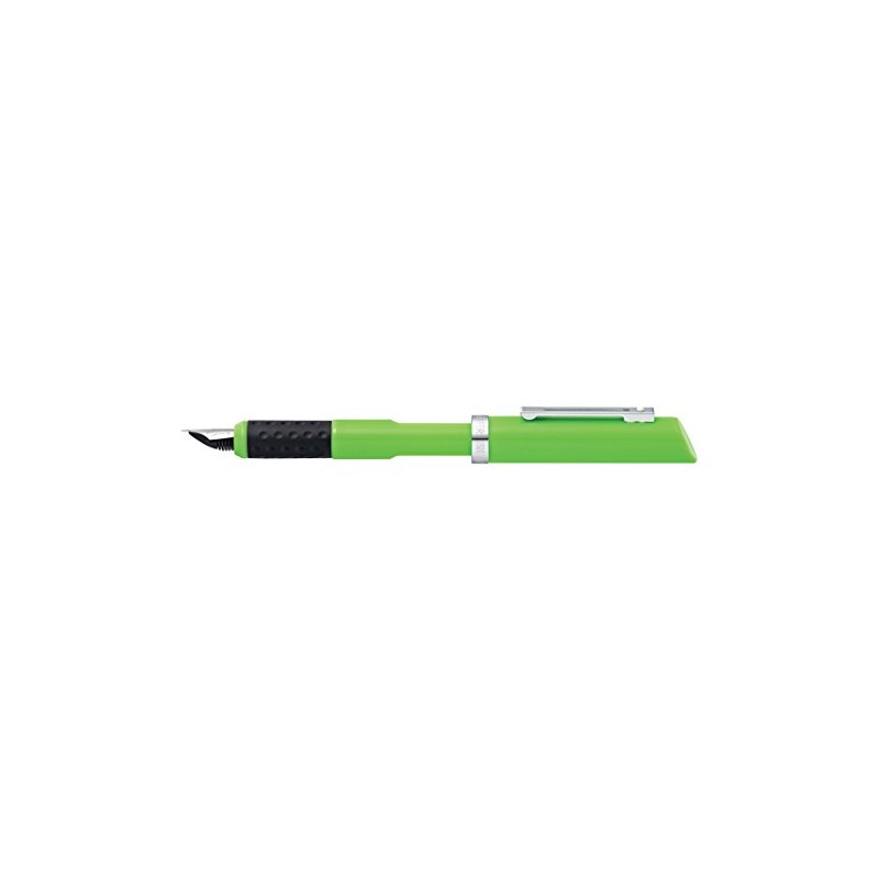 Sheaffer Calligraphy Single Broad Nib Fountain Pen Green